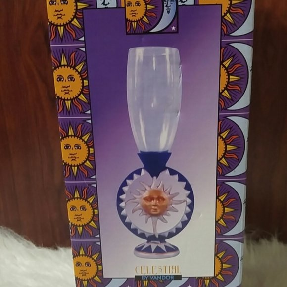 VANDOR Other - Vandor Celestial Glass Sun Goblet